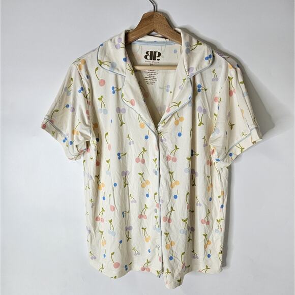 brixton phoenix Womens Cherry Pijama Set Viscose Bamboo Size M - Picture 3 of 11